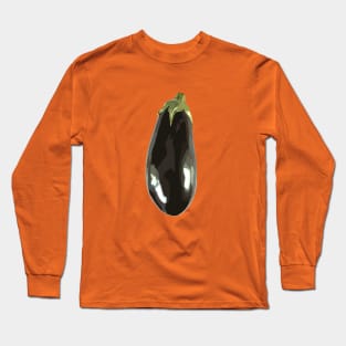 Eggplant Long Sleeve T-Shirt